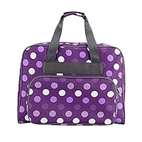 Sanmubo Trade Universal Sewing Machine Tote Sewing Machine Carrying Case Bag with Pockets and Handles, Portable Tote Organizer for Sewing Machine and Accessories,Canvas