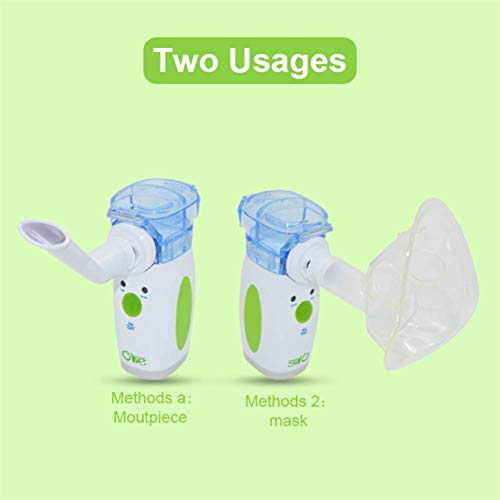 image for Olive Portable Mini Cool Mist Handheld Mesh Household Treatment Machin
