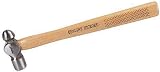 Silverline 8 oz Ball Pein Hammer Hickory Shaft Forged Steel Polished Face HA15B view 8