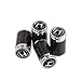 CzlpV 4pcs Carbon Fiber Auto Car Wheel Tire Air Valve Caps Stem Cover fit for Honda