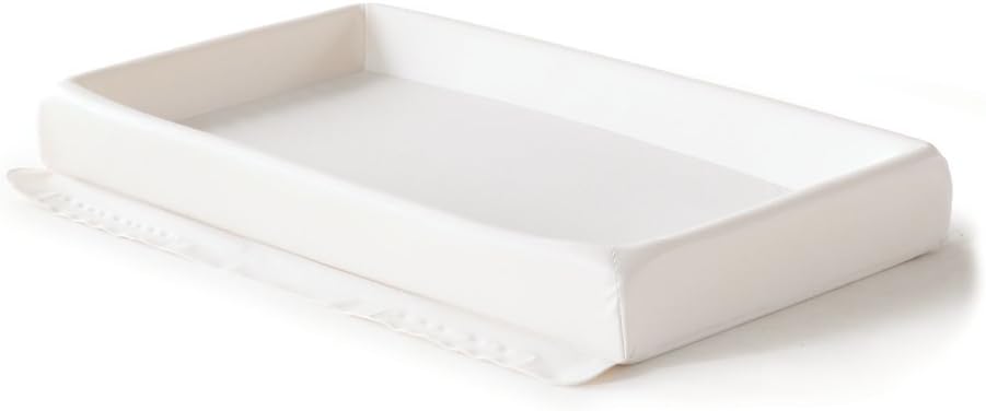 Boori deluxe Change Pad, Splash-Resistant PVC, Cream, 79cm x 44.5cm x 11.5cm