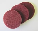 Replacement Scouring Pads for CUH Cordless Household Power Scrubber, 3-Pack