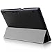 Lenovo Tab 2 A10 & Lenovo Tab 3 10 Case - HOTCOOL Ultra Slim Lightweight Stand Cover Case For Lenovo Tab 2 A10-70 & Lenovo Tab 3 10 Business Tablet(With Auto Wake/Sleep Feature), Black