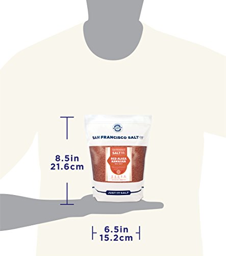 Bath Red Alaea Hawaiian Sea Salt - 2 lb. Bag Coarse Grain by San Francisco Salt Company - Image 8