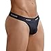 Clever Moda Thong Mesh Black Men's Underwear (L)