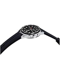 LG Watch W7 Reloj inteligente de acero inoxidable de diseño clásico con sistema operativo de desgaste + correa de metal (plata) + protector de pantalla de cristal templado redondo