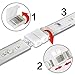 6-Pin to Cut-End Connector for Philips Hue Lightstrip Plus V3 version only (4 Pack, White)