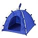 Diamondo Waterproof Oxford Pets Houses Tent Dog Cat Playing Bed Portable Folding Mat (Blue)
