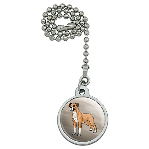 GRAPHICS & MORE Boxer Pet Dog Ceiling Fan and Light Pull Chain