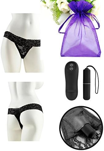 Limited Edition ( Regular Size ) Fantasy Remote Control Vibrating Panties In Black (Includes V.V. Brand Pouch)