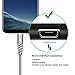 High Speed Micro USB Cable Cord Bynccea 3 Pack 1FT 3FT 6FT Android Cell Phone Charger Cables Nylon Braided Fast Charging Cords with Samsung S7 J7 LG HTC Motorola Kindle BlackBerry Nexus Xbox PS4 Gray
