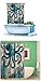 ECONIE Octopus Shower Curtain Ocean Animal Landscape Waterproof Polyester Blackout Draperies Window Solid Grommet with 12 Hooks for Bedroom Livingroom Bathroom,71 x 71 (12)…
