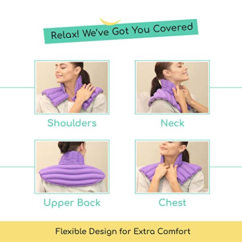 My Heating Pad Microwavable Neck and Shoulder Wrap Plus Neck Heating Pad, Neck and Shoulder