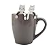 YJYdada 1 Piece Cute Cat Spoon Long Handle Spoons Flatware Drinking Tools Kitchen Gadget