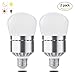 2 Pack Dusk Till Dawn Light Bulb, Witshine 100W Equivalent E26 Photo Sensor Light Bulb with Auto on/Off, Indoor/Outdoor Lighting Lamp for Porch, Hallway, Patio, Garage (12W Cool White)