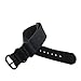 Replacement 18mm NATO Strap Nylon Watch Band - Black, 5 Ring Black PVD Buckle