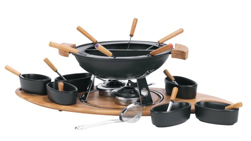 Trudeau Elite 3 in 1 Cast Iron Fondue Set with Bamboo Base, 26 Pieces |  Amazon price tracker / tracking, Amazon price history charts, Amazon price  watches, Amazon price drop alerts | camelcamelcamel.com