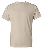 Gildan G800 DryBlend 5.6 oz.; 50/50 T-Shirt - Sand - L