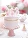 Talking Tables Pink And Gold Party Supplies Tutu Cake Topper | Great For Girl Baby Shower And Girls Party | Pink Gold, 12 Pack