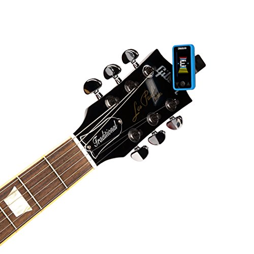 D'Addario Accessories Eclipse Headstock Tuner, Blue