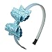 8Pcs Glitter Bows Headbands for Girls Children Sequin Hair Bows Hairbands School Girls Toddler Headband Hair Accessoires