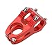 WAKE Cycling Bicycle Aluminium Alloy MTB Mountain Bike Handlebar Stem 31.8mm Red