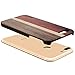 iPhone 8 Plus Case, VENA [NEU Unity] Wooden Cover Slim Genuine Wood Backplate Hybrid Case for Apple iPhone 8 Plus / 7 Plus (5.5