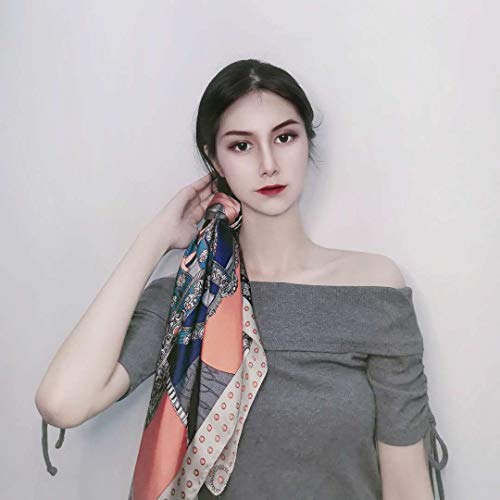 5 FONYVE+Square+Scarves+Headscarf+Sleeping