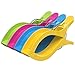 Attmu 12 Pack Beach Towel Clips Chair Clips Towel Holder in Fun Bright Colors - Stop The Towels from Blowing Away (D-12 Pack)
