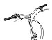 Schwinn Loop Folding Bicycle, Featuring Front and Rear Fenders, Rear Carry Rack, and Kickstand with 7-Speed Drivetrain, Whitethumb 4