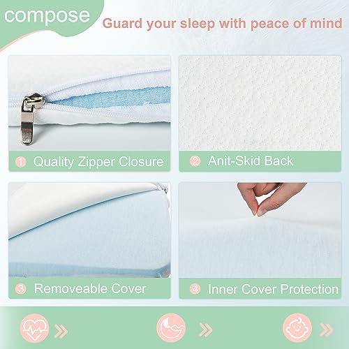 ANGELBLISS Mattress Topper, Gel Memory Foam Mattress with