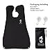 rimming In minutes keeps your sink clean-Easy use Comes with 2suction hooks and pouch-No more Clippings and Clogging Sinks-Best Gift for Beard Men-Improved Version