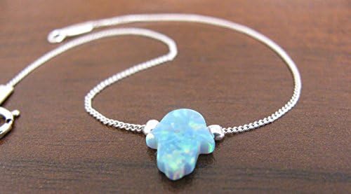 Opal hamsa bracelet, opal bracelet, argent bracelet, evil eye bracelet, argent hand bracelet, opal jewelry, opal hand bracelet, hamsa bracelet