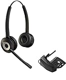 Cisco Compatible Jabra Pro 920 Cordless Headset Bundle with Lifter | Cisco phones: 6945, 7841, 7861, 7962g, 7965g, 7975g, 8811, 8841, 8845, 8851, 8861, 8865 (Duo)