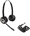 Cisco Compatible Jabra Pro 920 Cordless Headset Bundle with Lifter | Cisco phones: 6945, 7841, 7861, 7962g, 7965g, 7975g, 8811, 8841, 8845, 8851, 8861, 8865 (Duo)