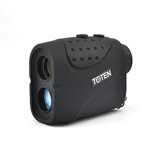 Toten Range Finder 6x21 Laser Rangefinder with Golf Rain Hunting Model (Black) for 1000m Hunting