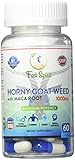 Horny Goat Weed 1000mg by Feel Spirit Supplements, Libido, Performance Booster | Men Blood Flow | Increase desire Men, Women | Maca Root, Muria Puama, Saw Palameto, Tongkat, Extra Strength!