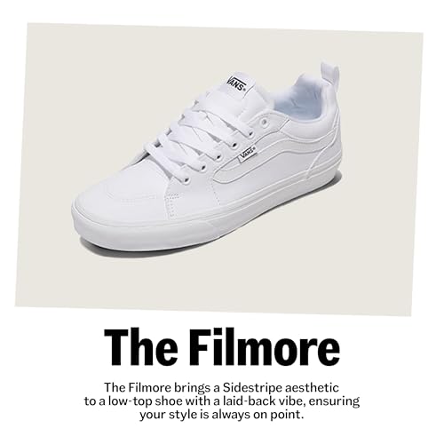 Filmore, Sneaker a Collo Alto Uomo, Black and White, 42 EU