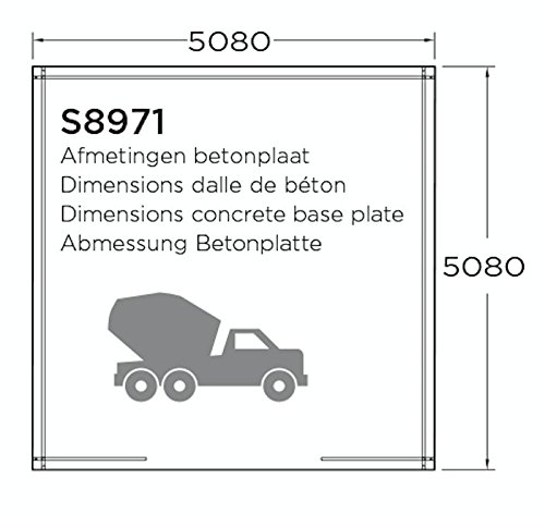 Solid Abri de Jardin Maisonnette Chalet de Jardin Week End