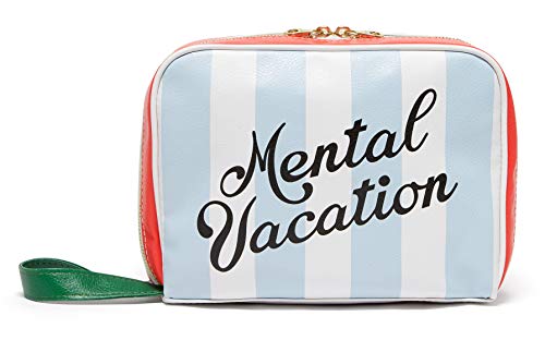 Ban.do Getaway Toiletry Bag, Travel Case for Toiletries or Makeup, Small Travel Organizer for Women and Men, Mental Vacation