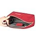 CHICECO Handy Cosmetic Pouch Clutch Makeup Bag - Rose Red