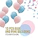 94-Piece Gender Reveal Party Supplies Kit By Sweet Serenity | Cute Gender Revealing Decorations Set For Baby Shower | Exciting Boy & Girl Balloons With Confetti, Photo Props, Banners, Stickers & More