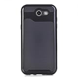 GBSELL Soft Rubber Protective Case Cover For Samsung Galaxy J3 Emerge Galaxy J3 Prime 2017 (Black)