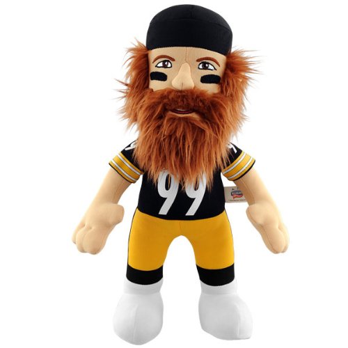 NFL Pittsburgh Steelers Brett Keisel 14Inch Player Plush Doll Sports Fan Toy