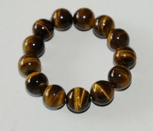 Tibetian tiger eye bead mythical bracelet (handmade chinese feng shui bracelet) , 13 beads by dhamma life