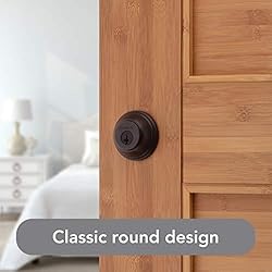Baldwin Round, Single Cylinder Front Door Deadbolt