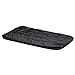 MidWest Homes for Pets Large QuietTime Deluxe Black Faux Fur Pet Mat, Non-Skid Bottom, Supportive Padding for Dogs, Made for 42-Inch Crates & Kennels