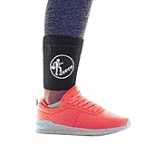 Athletic & Traveling ankle band. Use with Fitbit Flex 2 & other bullet style activity trackers. Store credit cards. For runners & travelers. Sleep band. 2 pack! (Black, Medium/Large)