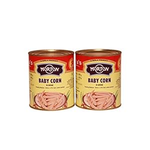 Morton Baby Corn, 800 g (Pack of 2)