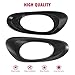 AUTEX 4pcs Interior Front Rear Left Right Door Handle Driver Passenger Side Textured Black Compatible with Trailblazer 2002-2009 Door Handle 15214507, 15214506, 15214502